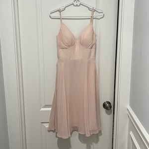 Blush pink dress